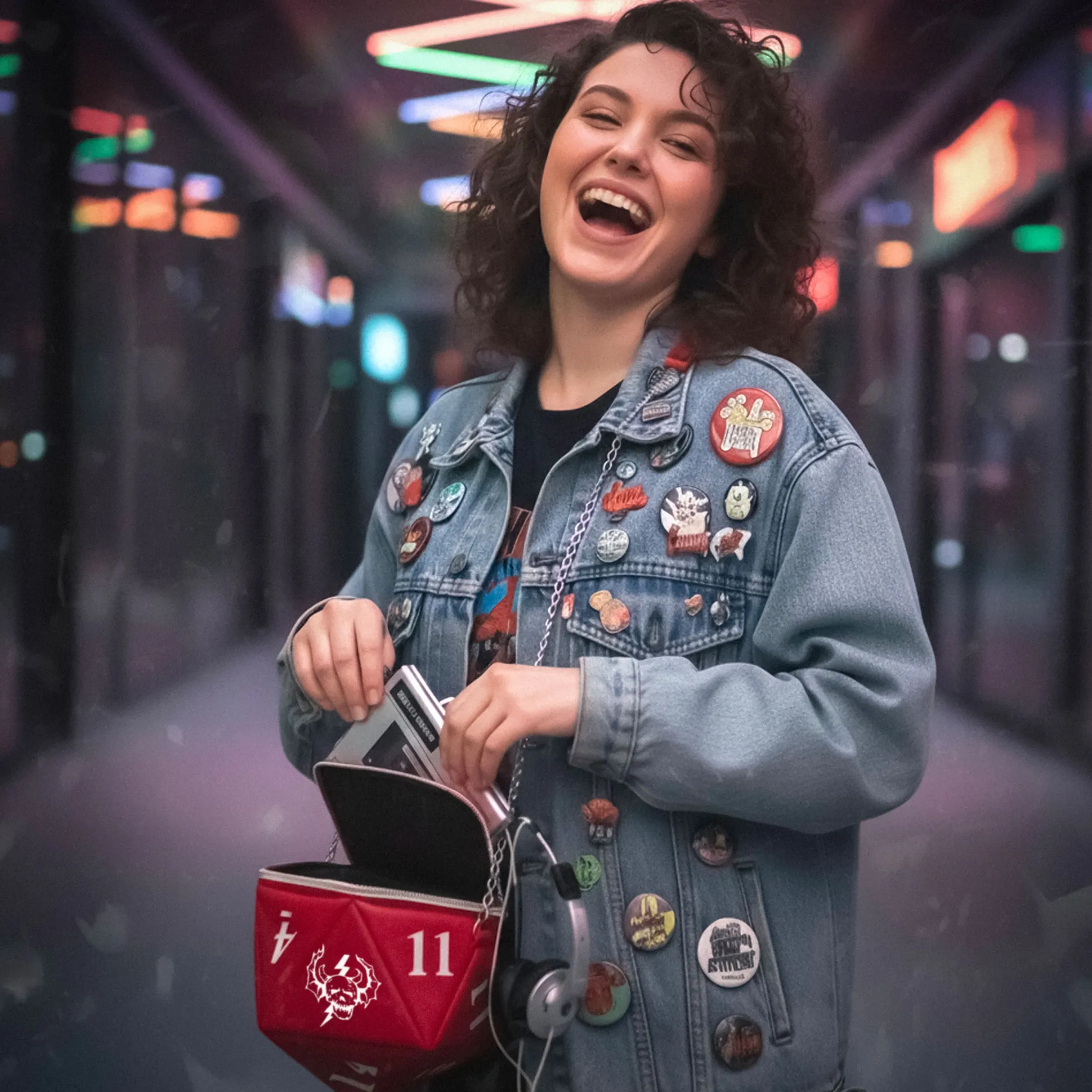 Stranger Things - D20 Dobbelsteen Handtas