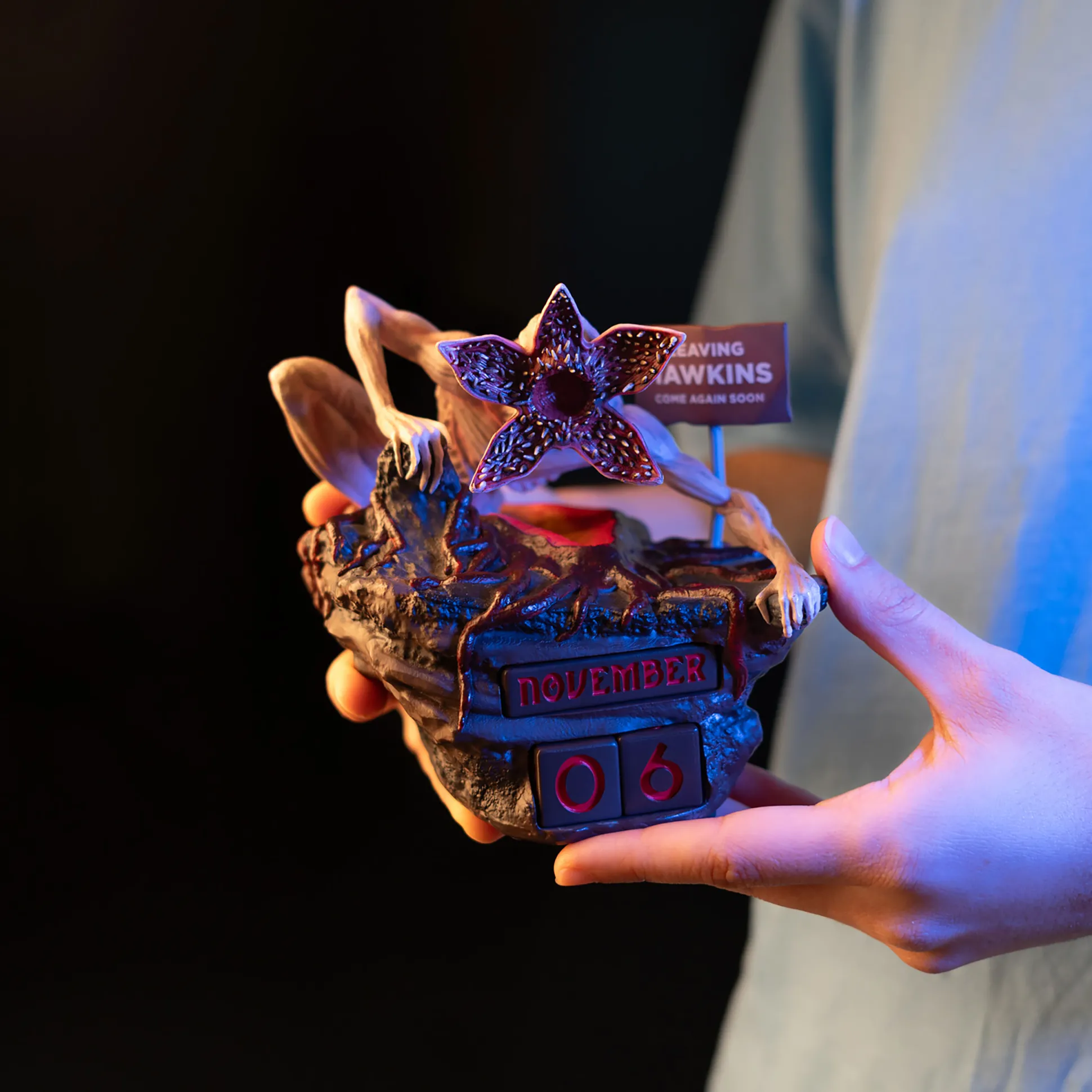 Stranger Things - Demogorgon 3D eeuwige kalender