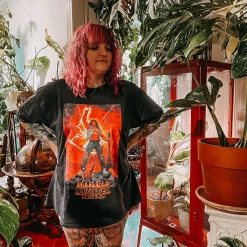 Stranger Things - Eddie Rocks T-shirt zwart