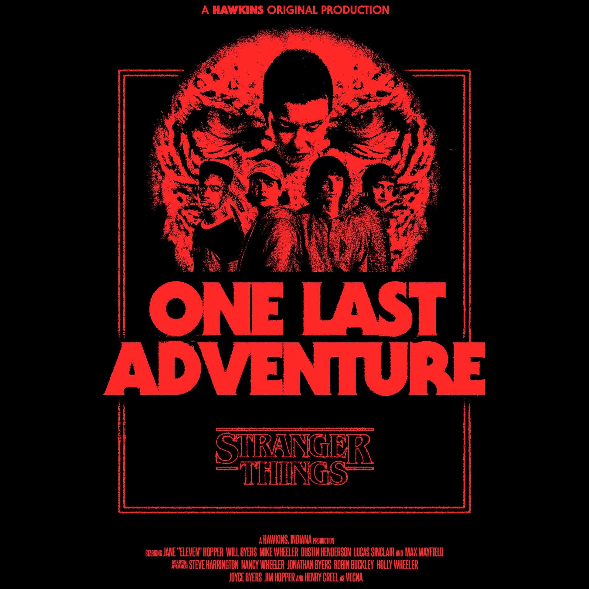 Stranger Things - One Last Adventure T-shirt