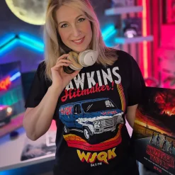 Stranger Things - WSQK Hawkins Hitmaker T-shirt
