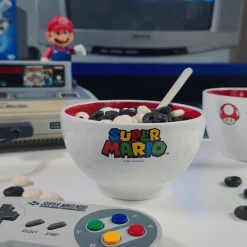 Super Mario - Logo Ontbijtkom