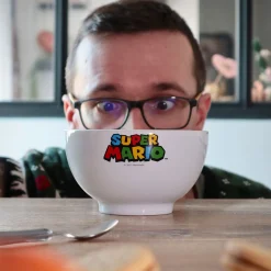 Super Mario - Logo Ontbijtkom