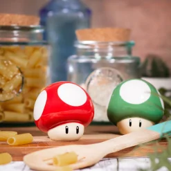 Super Mario - Super Paddestoel en 1 UP Paddestoel Zout & Peperstrooiers