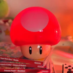 Super Mario - Super-Paddenstoel Tafellamp met Geluid