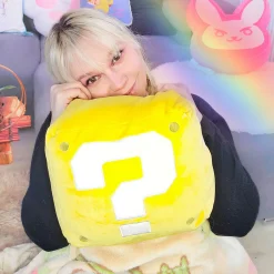 Super Mario - Vraagteken Blok Pluche Figuur XL