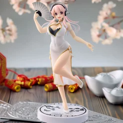 Super Sonico - Trio-Try-iT figuur witte China-jurk-versie