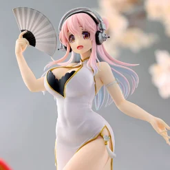 Super Sonico - Trio-Try-iT figuur witte China-jurk-versie