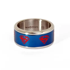 Superman - Symbool Ring Blauw