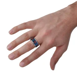 Superman - Symbool Ring Blauw