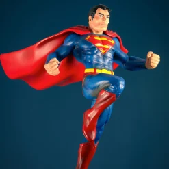 Superman Stripfiguur Standbeeld