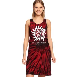 Supernatural - Anti Possession Symbool Batik Mini Jurk