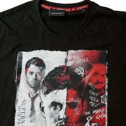 Supernatural - Dean Winchester T-shirt zwart