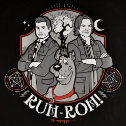 Supernatural - Scoobynatural Ruh-roh! T-shirt zwart
