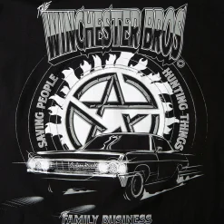 Supernatural - Winchester Bros T-Shirt zwart