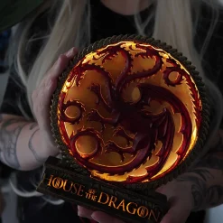 Targaryen Wapen Tafellamp deluxe - House of the Dragon