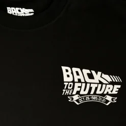 Terug naar de Toekomst - DeLorean Oversize T-Shirt zwart
