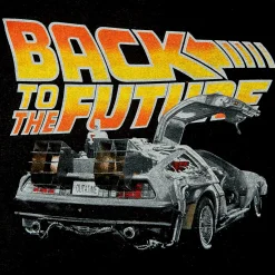 Terug naar de Toekomst - DeLorean Hoodie Zwart
