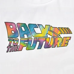 Terug naar de Toekomst - Hoverboard Oversized T-Shirt Wit