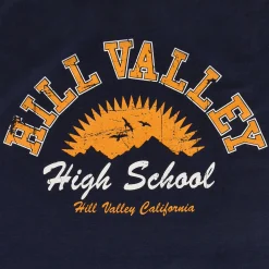 Terug naar de Toekomst - Hill Valley T-Shirt Blauw