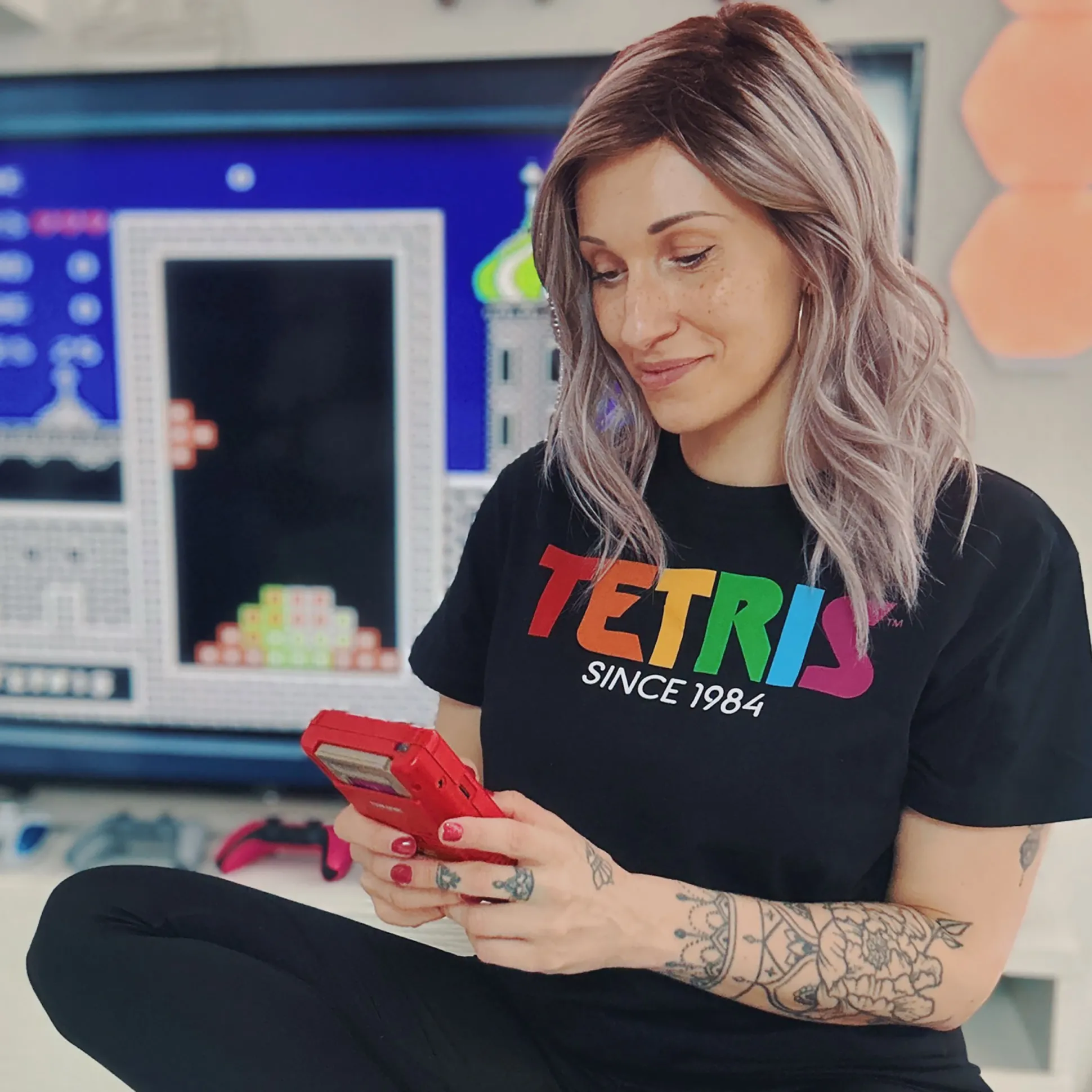 Tetris - Sinds 1984 Zwart T-Shirt