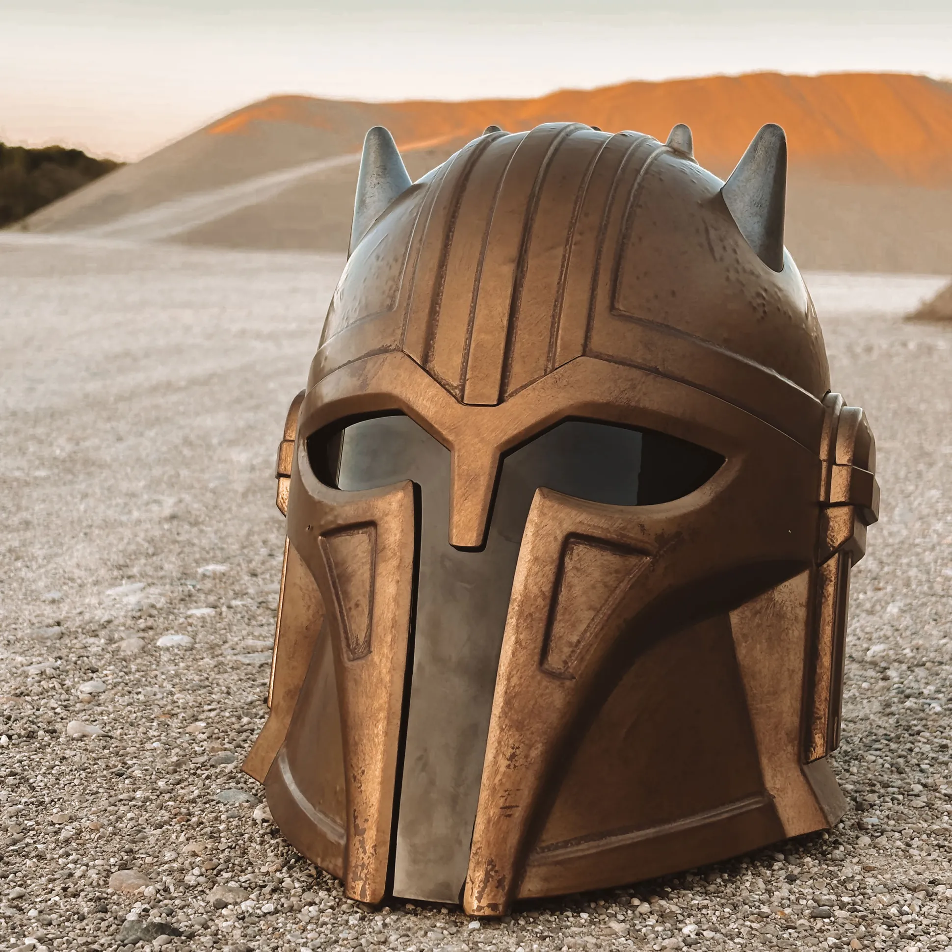 The Armorer Black Series Helm Replica - Star Wars