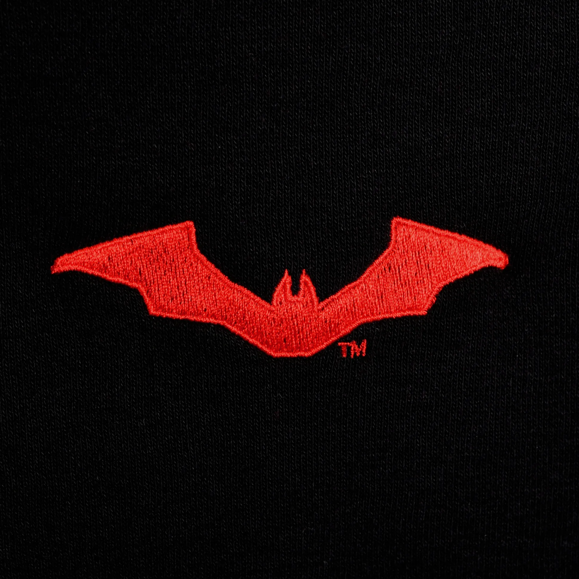 The Batman Logo Hoodie Zwart