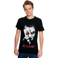 The Dark Knight - Waarom zo serieus T-shirt zwart