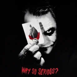 The Dark Knight - Waarom zo serieus T-shirt zwart