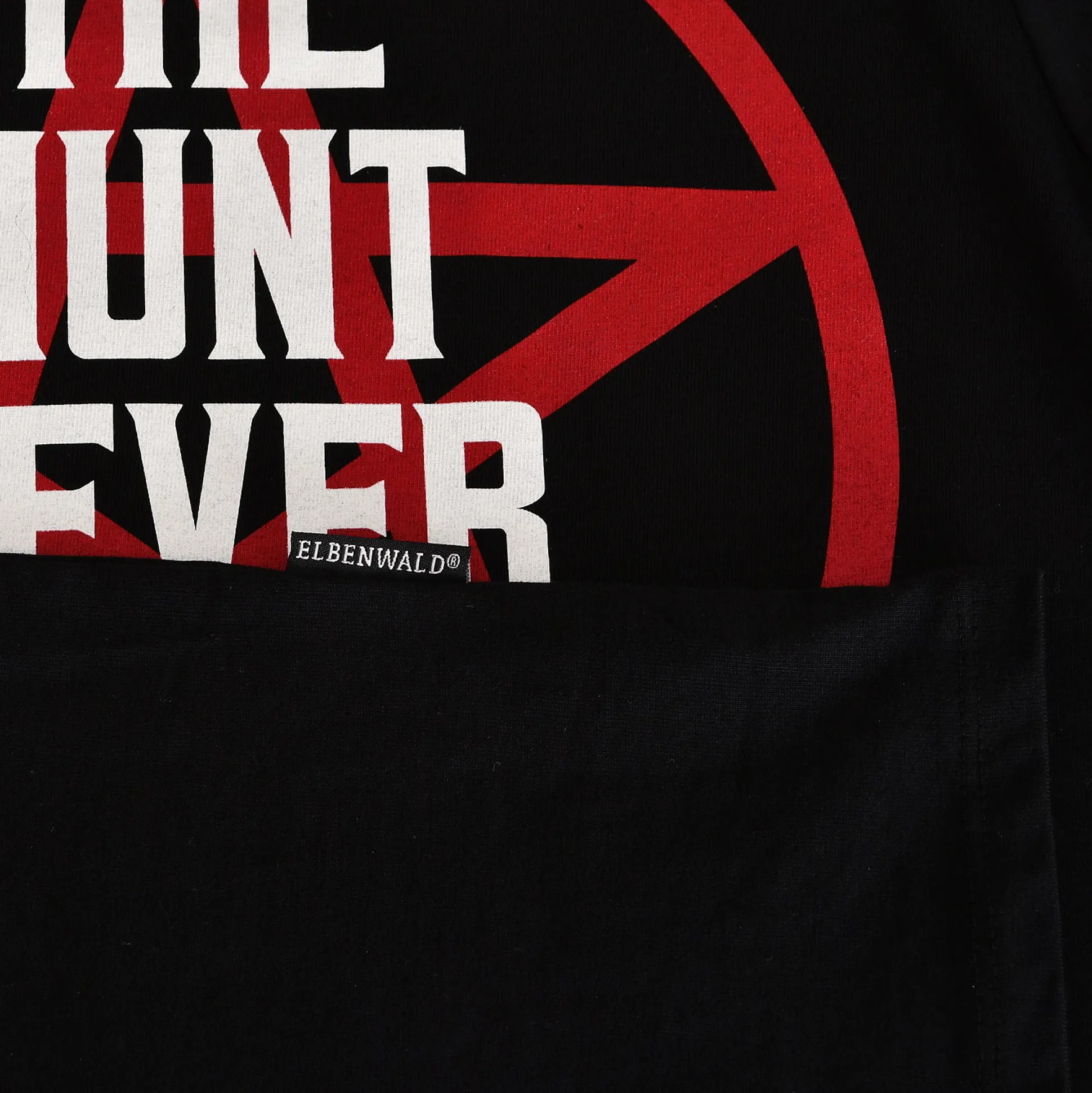 The Hunt Never Ends T-shirt voor Supernatural Fans zwart