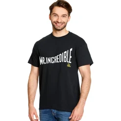 The Incredibles - Mr. Incredible Logo T-shirt zwart