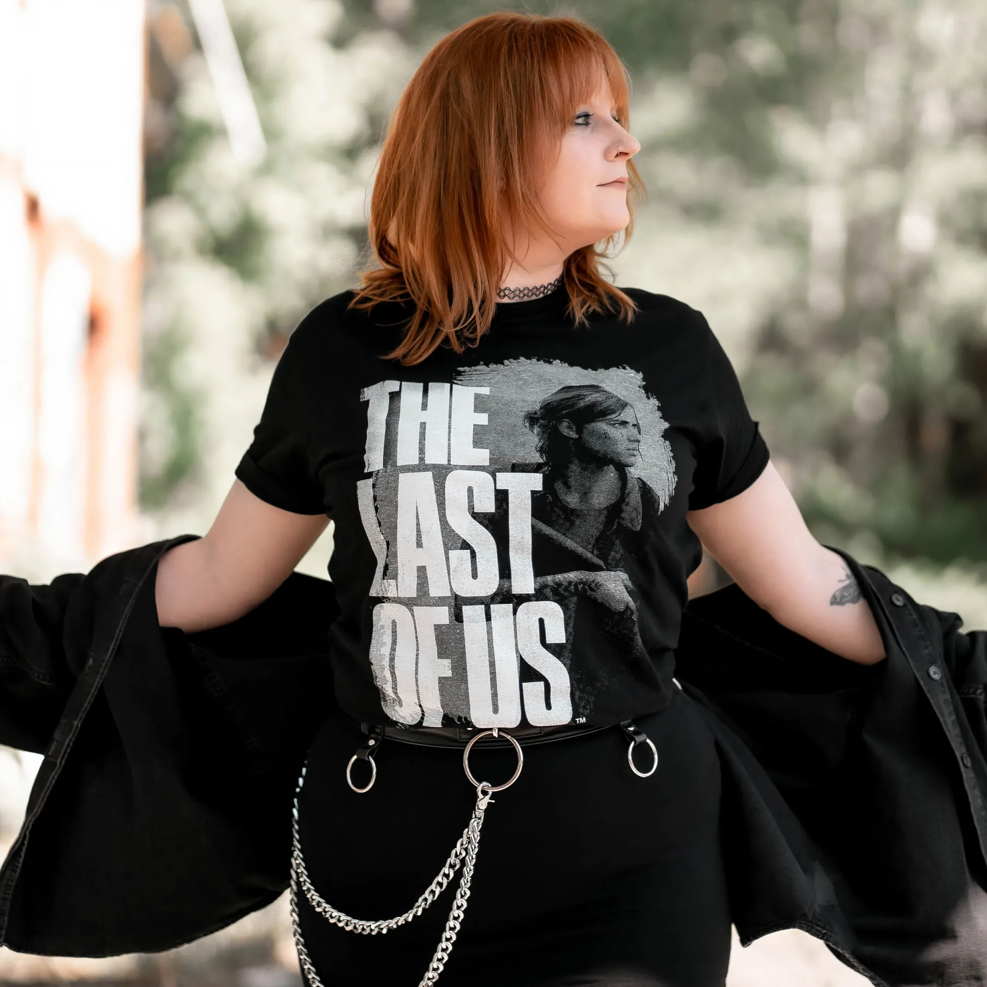 The Last of Us - Ellie T-shirt zwart