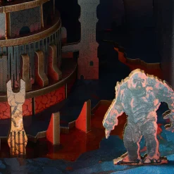 The Lord of the Rings - Barad-dûr Book Nook houten modelbouwpakket