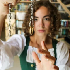 The Lord of the Rings - De Ene Ring aan een roestvrijstalen ketting