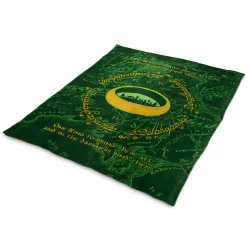The Lord of the Rings - De Ene Ring Fleece Deken