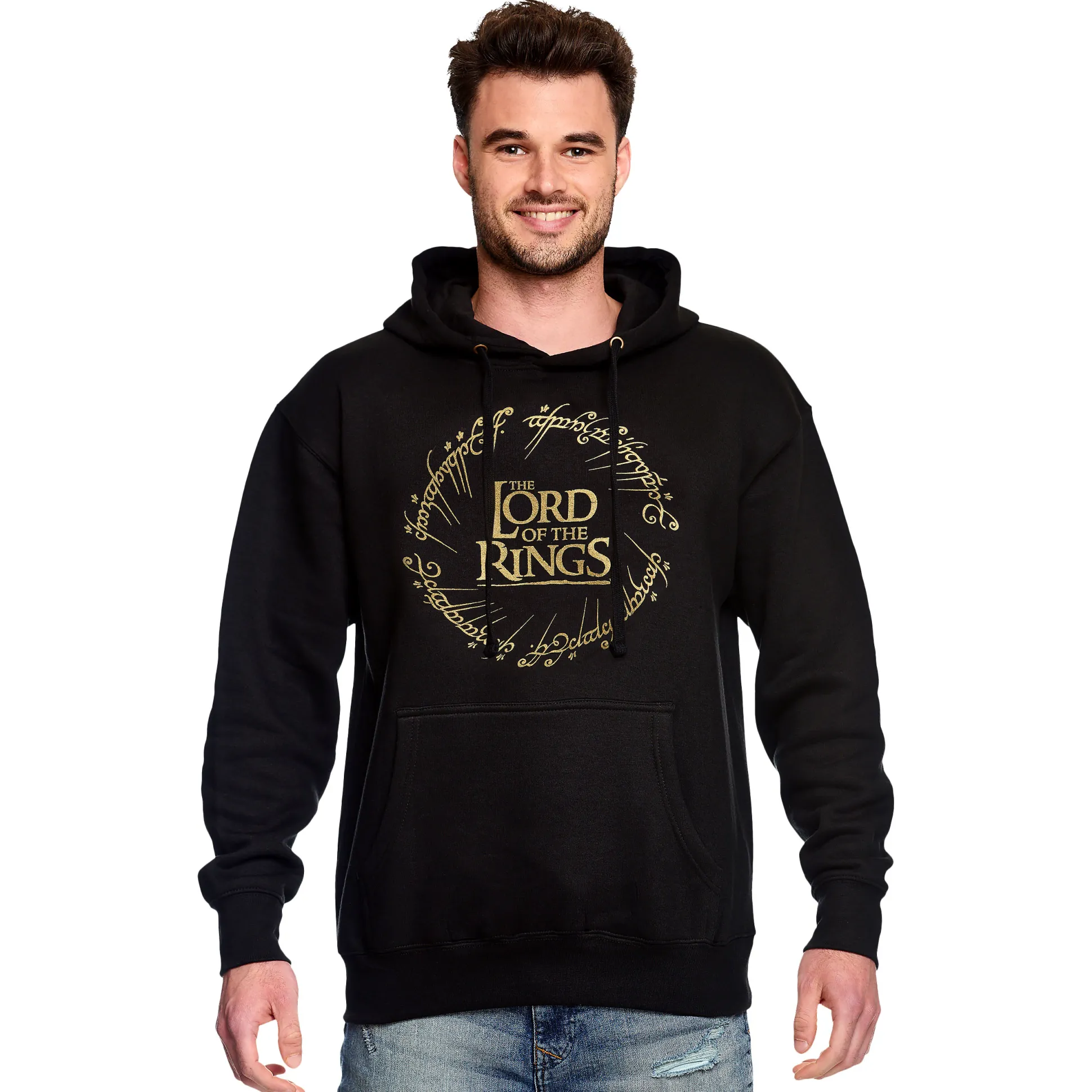 The Lord of the Rings - De Ene Ring Hoodie Zwart