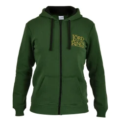 The Lord of the Rings - Midden-aarde groene hoodie met rits
