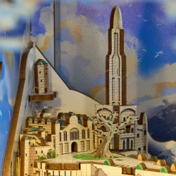 The Lord of the Rings - Minas Tirith Book Nook houten modelbouwpakket