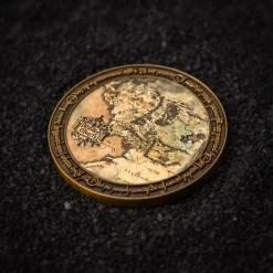 The Lord of the Rings - Midden-aarde Kaart Gelimiteerde Verzamelmunt