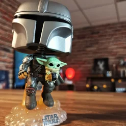 The Mandalorian met The Child Funko Pop Bobblehead - Star Wars