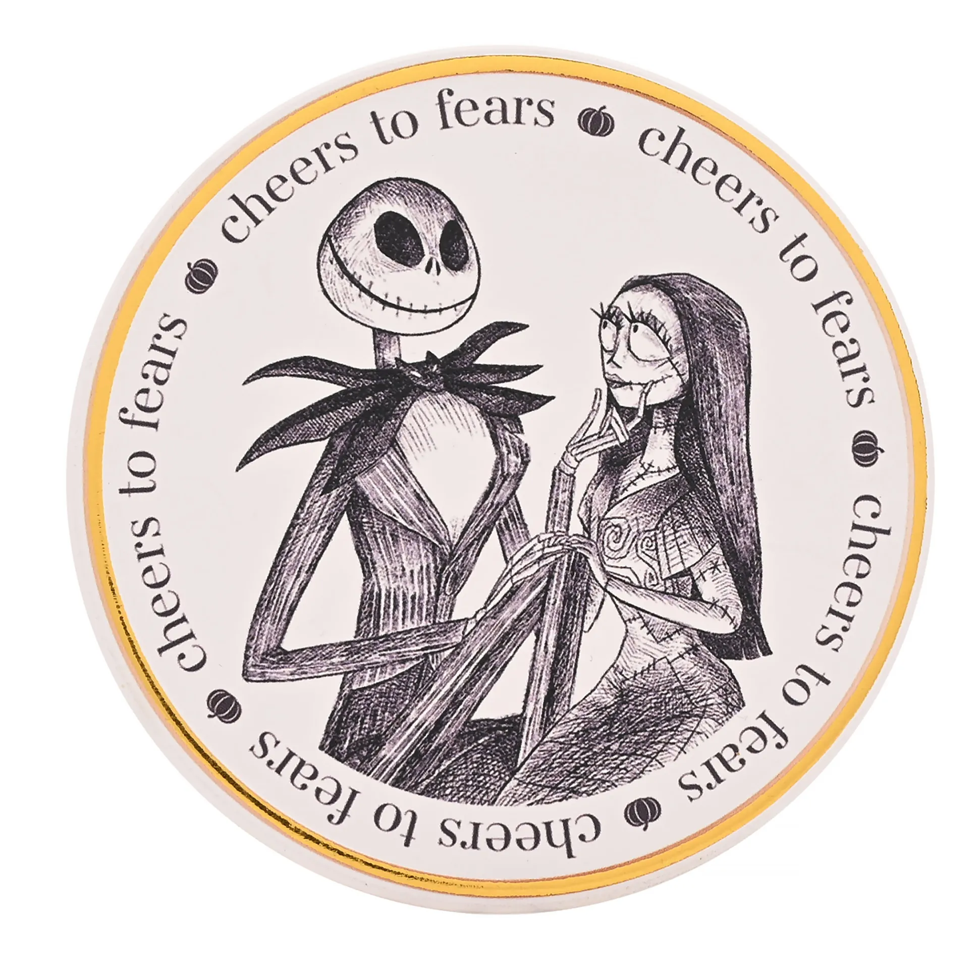 The Nightmare Before Christmas - Sally en Jack Onderzetter