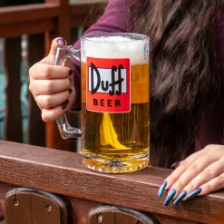 The Simpsons - Duff Beer glazen bierpul