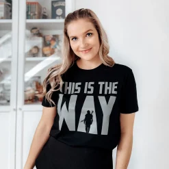 The Way T-Shirt voor Star Wars Fans zwart