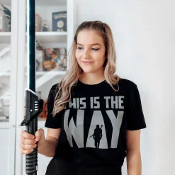 The Way T-Shirt voor Star Wars Fans zwart