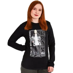 Tokyo Revengers - Draken Longsleeve zwart