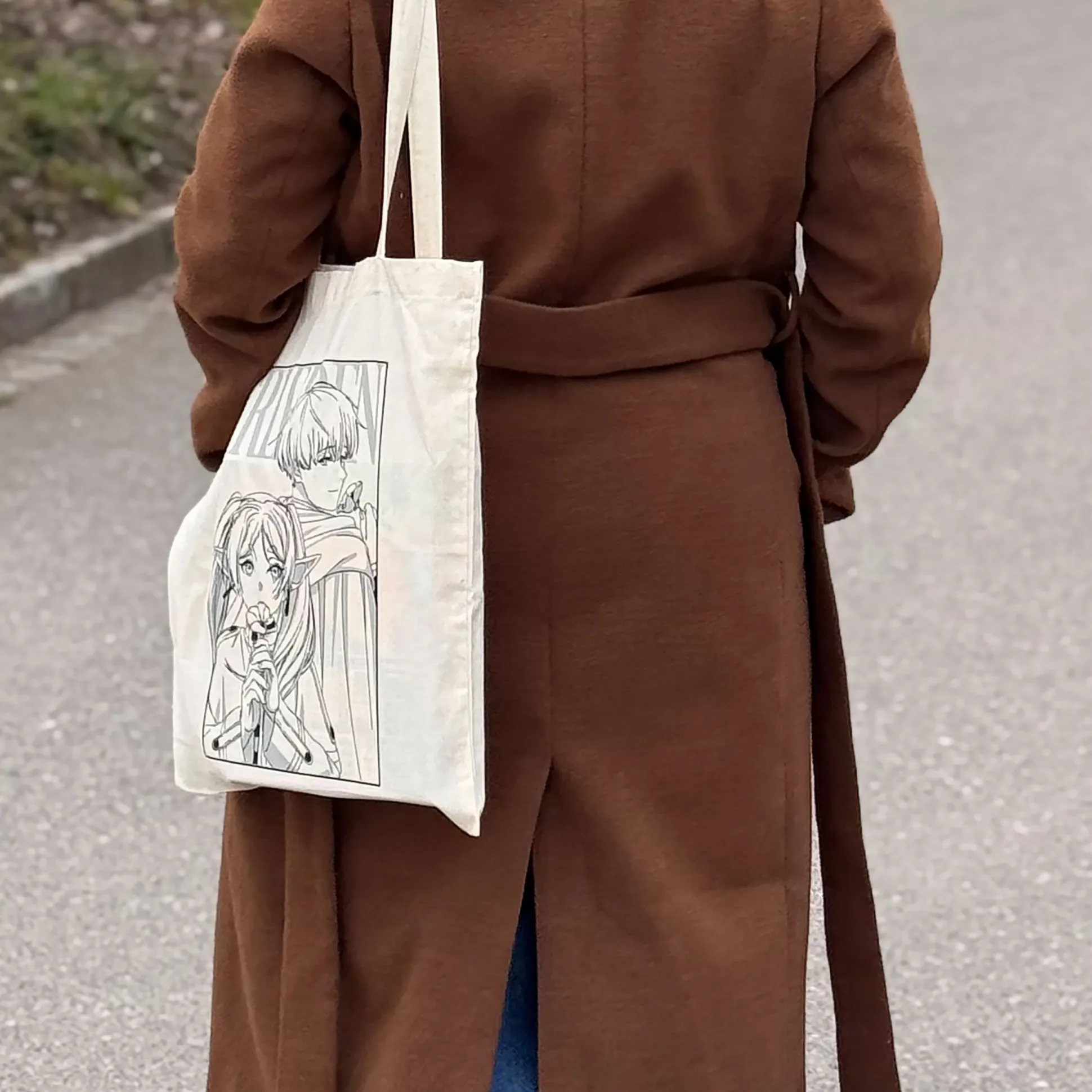 Tote bag voor Frieren- en Himmel-fans
