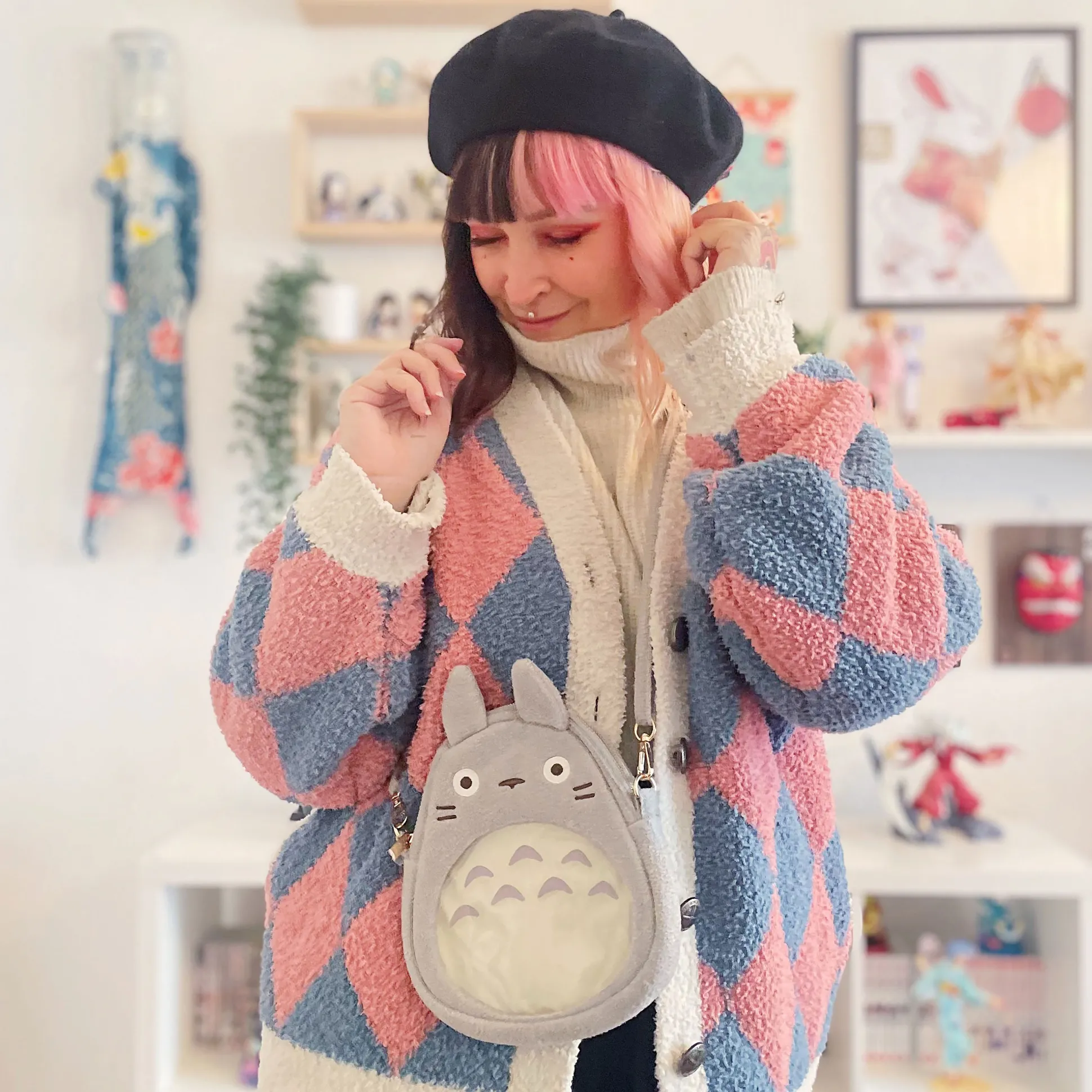 Totoro - Grote Totoro Pluche Schoudertas