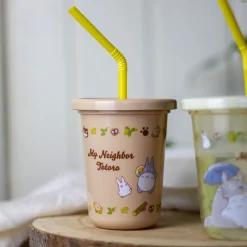 Totoro - Katbus en Totoro Beker met Rietje 3-delige Set