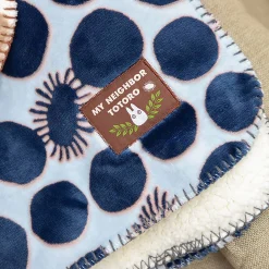 Totoro - Zwarte Pluismonster Deken