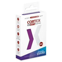 Ultimate Guard Cortex kaarthoezen mat paars – Japanse maat, set van 60